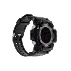 Ceas Militar pentru barbati SMAEL impermeabil afisaj LED culoare Negru