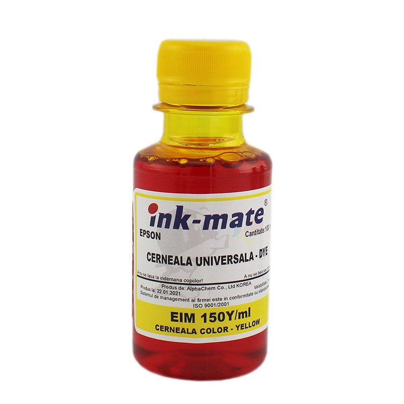 Cerneala foto refill yellow (galben) pentru imprimante epson cantitate 100 ml