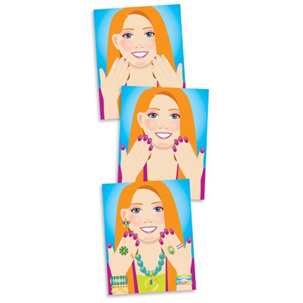 Colectia de abtibilduri - bijuterii si manichiura Melissa and Doug