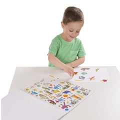 Colectia de abtibilduri Melissa and Doug Albastru