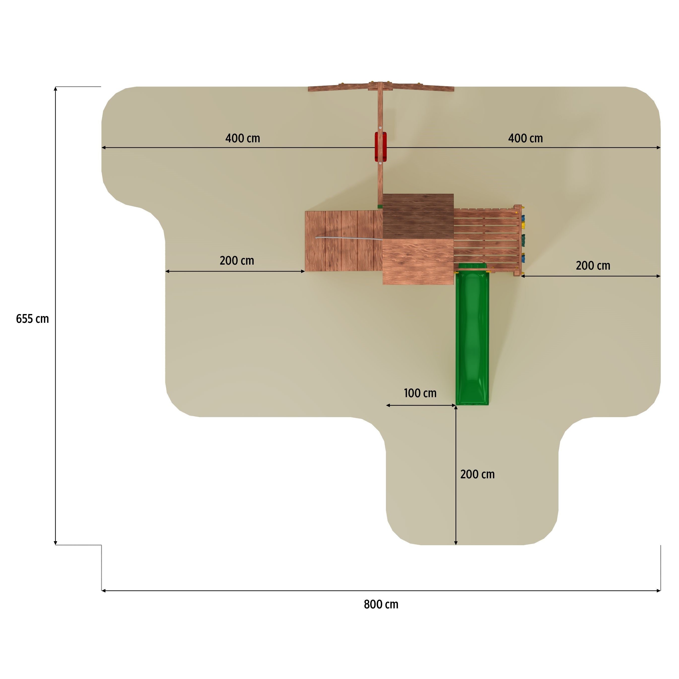 Complex de joaca Fungoo Carol 3