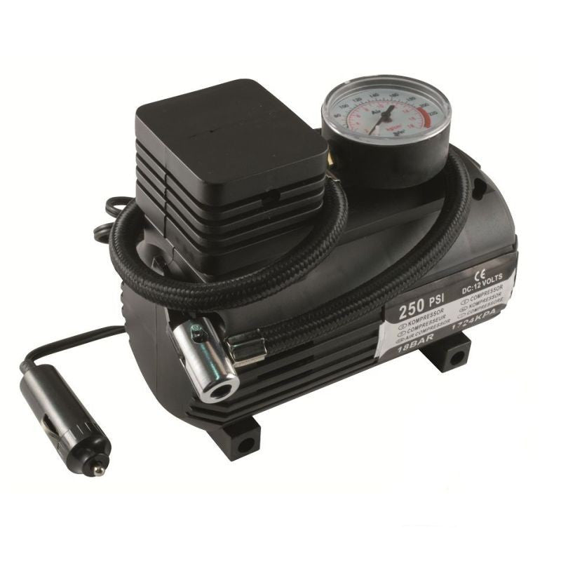 Compresor auto Presiune 12 Bar tensiune 12v 3 adaptoare ventil
