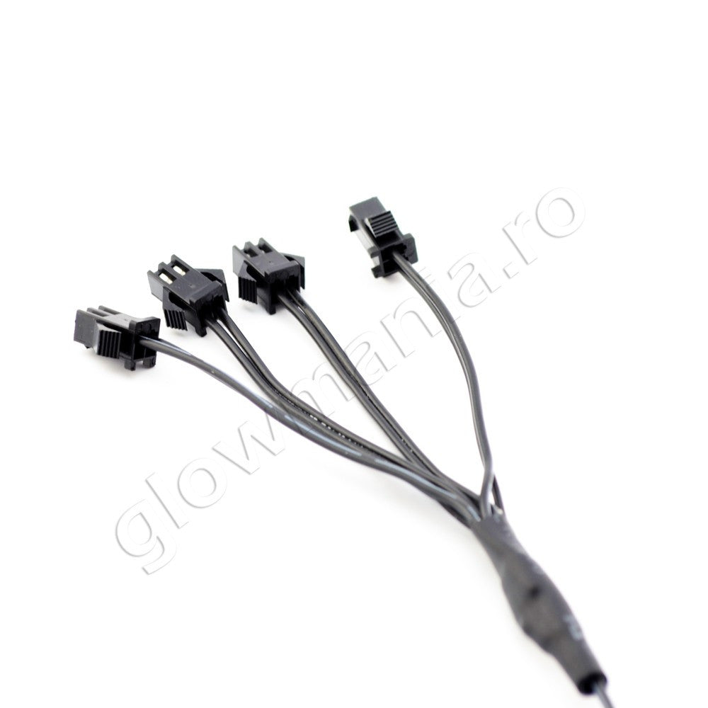 Conector splitter tip b pentru fir neon el-wire model 4 iesiri