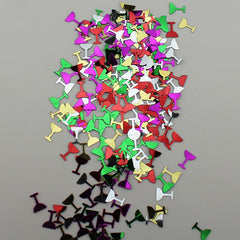 Confetti Decor Masa in forma de Pahar Multicolore accesorii Petrecere