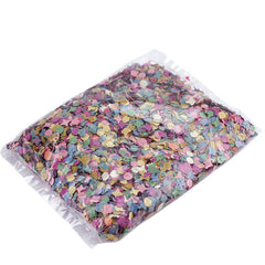 Confetti multicolore petrecere 100 grame diverse forme