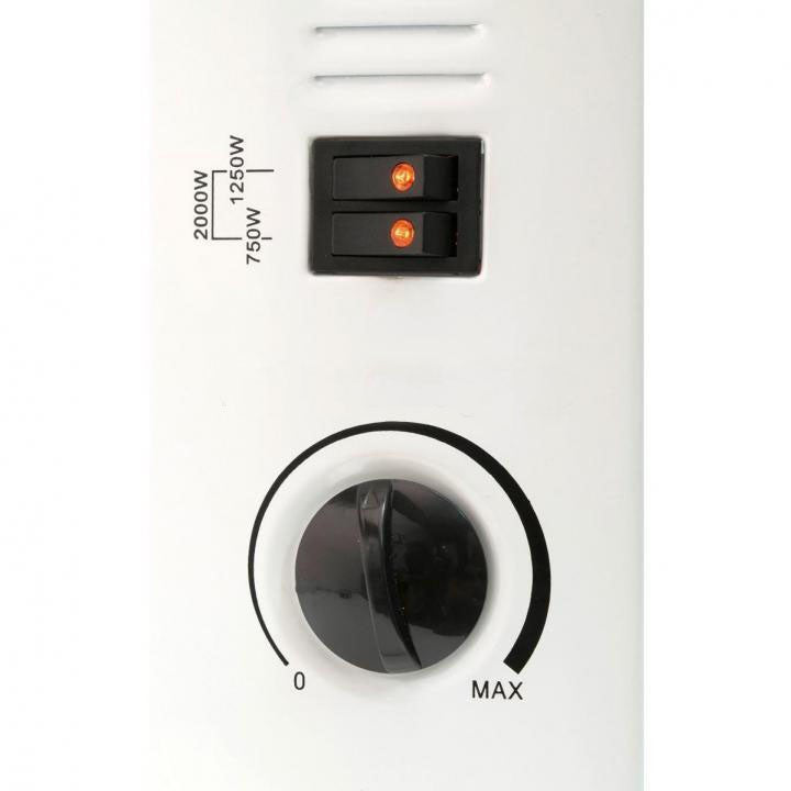 Convector termostat 2000w 3 trepte de putere 2 moduri de fixare Home