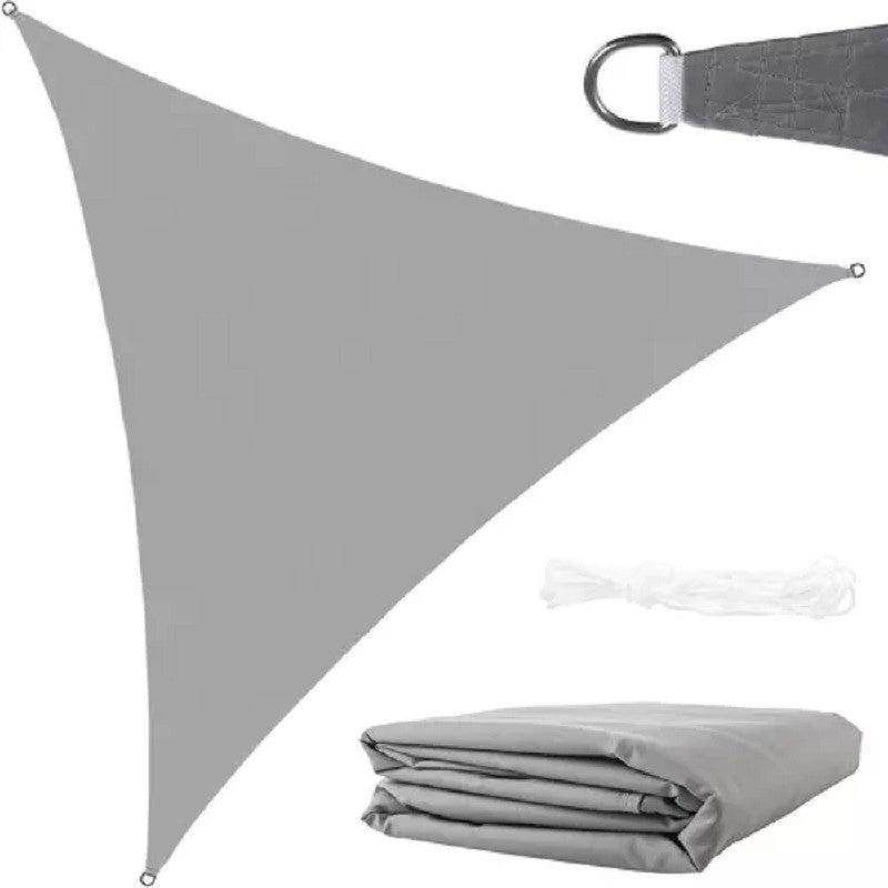 Copertina parasolar protectie uv impermeabila,4x4x4m gri