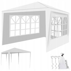 Cort 3x3 m folie pe 100gmp 4 pereti ferestre cadru otel accesorii montare