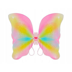 Costum Fluture pentru fetite 4 piese multicolor fusta aripi bagheta 3-10 ani