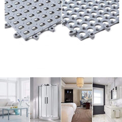 Covor Antiderapant pentru baie tip Puzzle 30-30 cm set 10 bucati