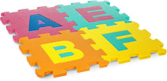 Covor tip puzzle 36 piese suprafata 3.2 mp litere cifre burete