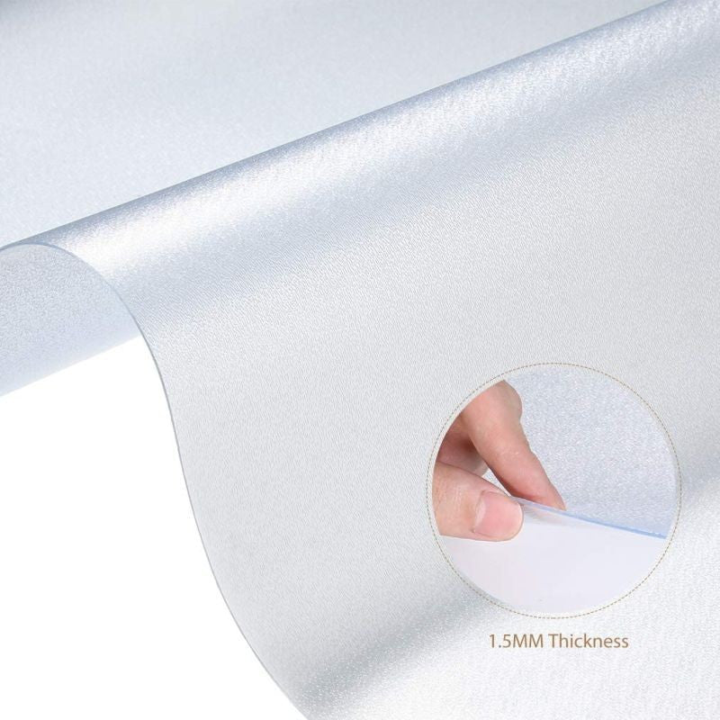 Covoras pentru protectie pardosea 90x120cm pvc flexibil grosime 1.5mm transparent mat