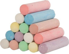 Creta Colorata pentru Desenat pe Asfalt set 15 bucati