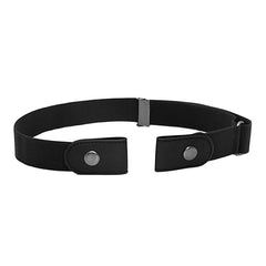 Curea pentru Pantaloni neagra Elastica fara Catarama 60-100cm