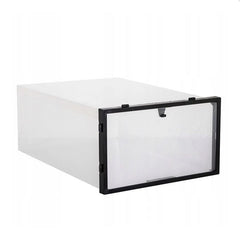 Cutie depozitare Incaltaminte inchidere cu capac transparenta 31x21x12 cm plastic