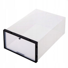 Cutie depozitare Incaltaminte inchidere cu capac transparenta 31x21x12 cm plastic