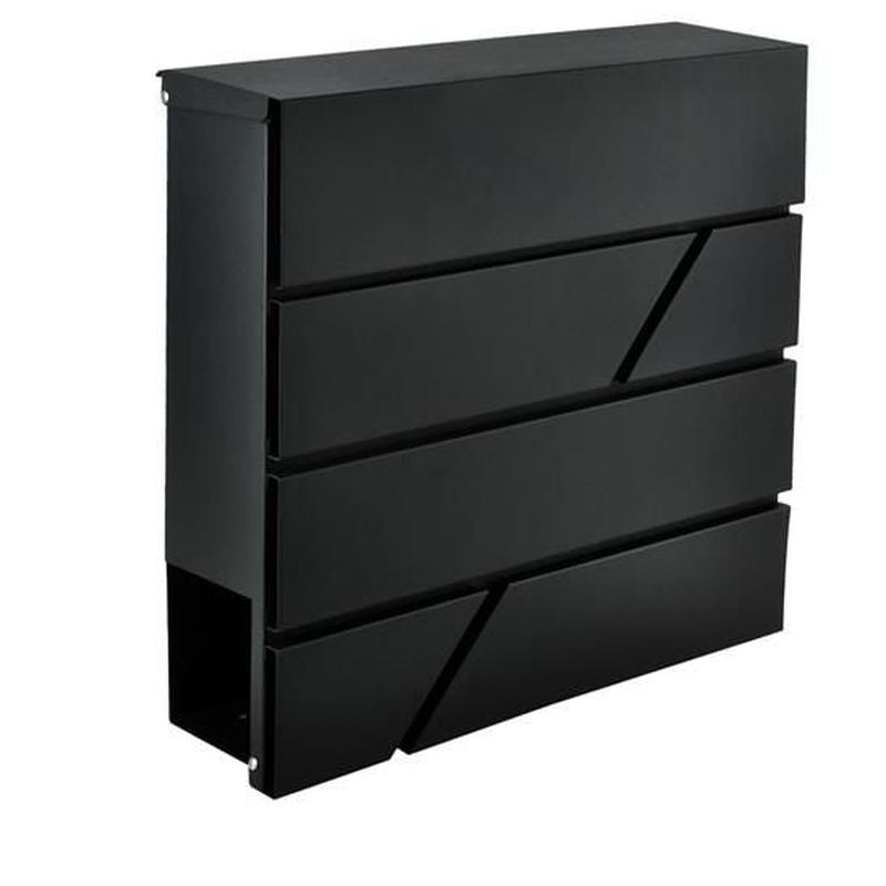 Cutie postala Exterior Otel Galvanizat spatiu ziare Antracit 37x36.7-10 cm