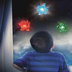 Decoratiune fereastra Om de Zapada Led multicolor 9 cm cu ventuza Home
