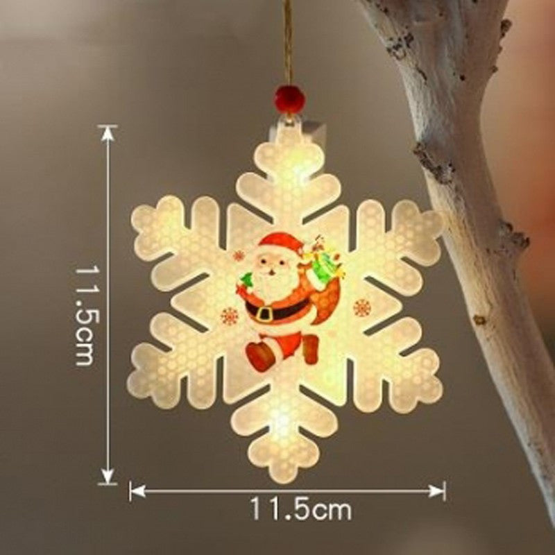 Decoratiune luminoasa Fulg de Zapada alimentare baterii masterLED