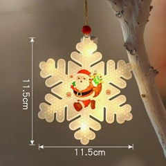 Decoratiune luminoasa Fulg de Zapada alimentare baterii masterLED