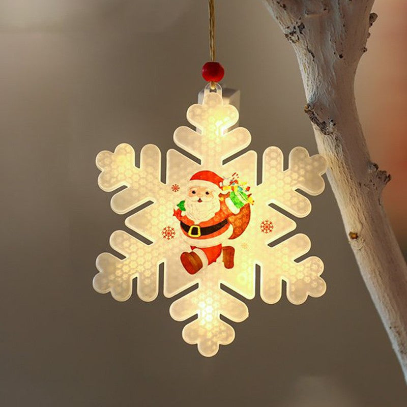 Decoratiune luminoasa Fulg de Zapada alimentare baterii masterLED