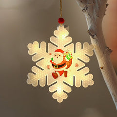 Decoratiune luminoasa Fulg de Zapada alimentare baterii masterLED