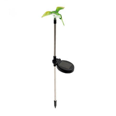 Decoratiune solara Pasare Colibri cu Led inaltime 50 cm