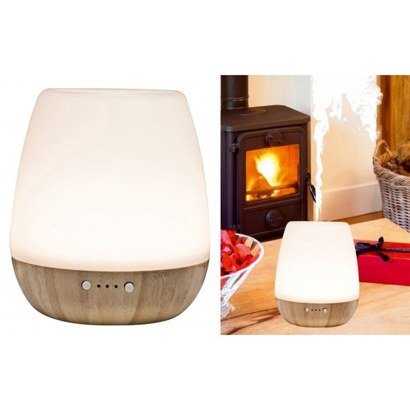 Difuzor aromaterapie cu ultrasunete umidificare la rece rezervor 180 ml cu temporizator