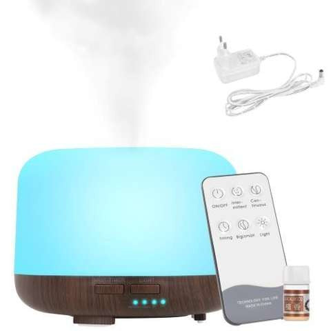 Difuzor de arome umidificator LED cu Telecomanda