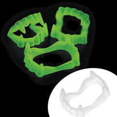 Dinti de Vampir Fosforescenti pentru copii Efect Horror Halloween
