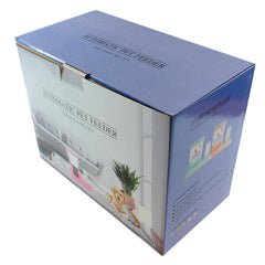 Distribuitor de alimente si apa pentru animale 2in1 culoare Alba