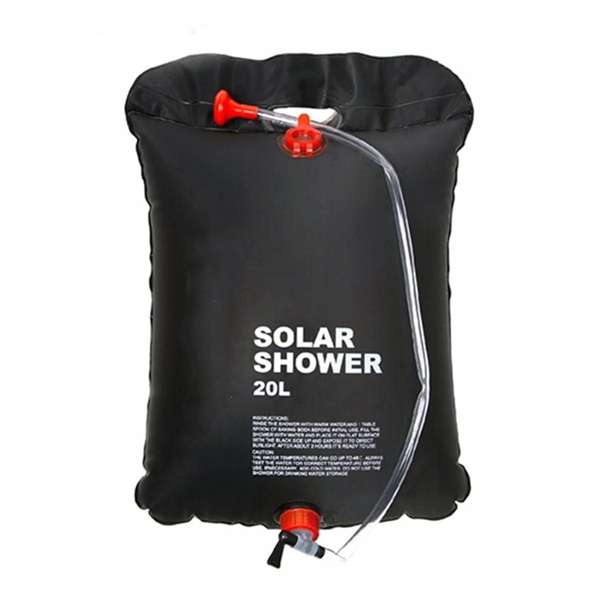 Dus Solar Suspendat pentru Camping sau Plaja capacitate 20l culoare Neagra