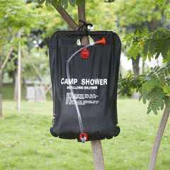 Dus Solar Suspendat pentru Camping sau Plaja capacitate 20l culoare Neagra