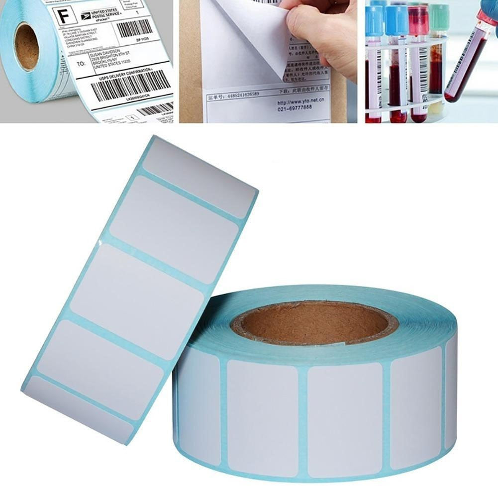 Etichete autoadezive direct termice albe 35-25 mm rola 800 etichete