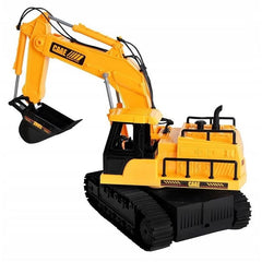 Excavator cu Telecomanda 7 Canale Reincarcabil USB rotire 360 grade