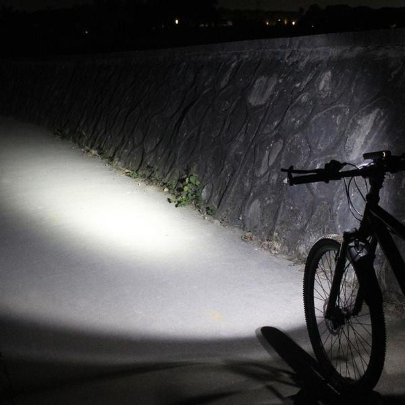 Far led pentru bicicleta reincarcabil usb 600 mah 4 moduri iluminare ip-4