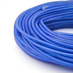 Fir electroluminescent neon flexibil el wire 32 mm culoare albastru deschis