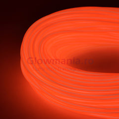 Fir electroluminescent neon flexibil el wire 5 mm culoare portocaliu