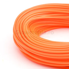 Fir electroluminescent neon flexibil el wire 5 mm culoare portocaliu