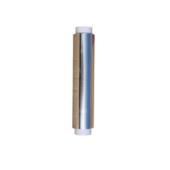 Folie aluminiu alimentara lungime 81 m 14 microni 1 kg argintiu