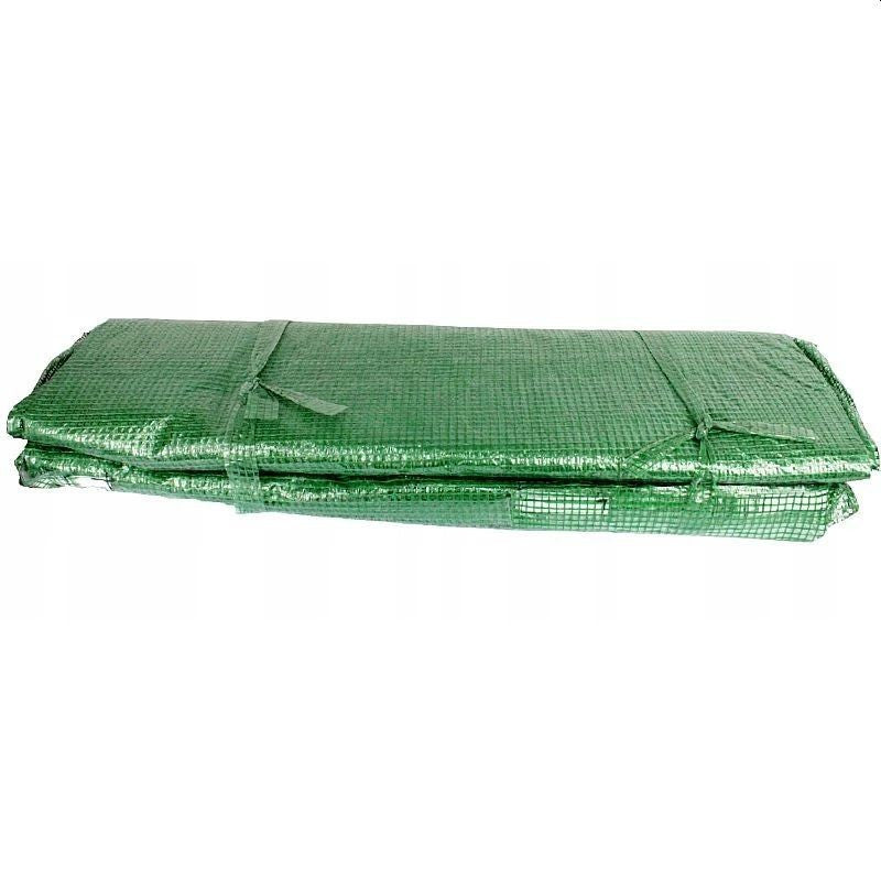 Folie protectie pentru solar 4x2.5x2 m 8 ferestre cu plase anti-insecte pe 140gmp verde