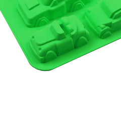 Forma silicon prajituri 8 briose masinute 33x24 cm