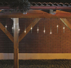 Ghirlanda 10 Turturi 100 led-uri lumina alba rece Exterior Home