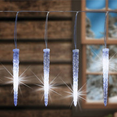 Ghirlanda cu Led-uri decoratiune Turture de Gheata Exterior Home