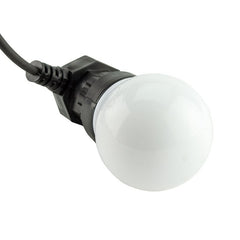 Ghirlanda decorativa 10 Globuri led colorate lumina statica 5 m