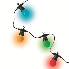 Ghirlanda Multicolora cu led-uri Exterior 30 globuri 14.5 m Home