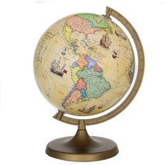 Glob Geografic Travel Harta Politica Rute Calatorie Celebre 22 cm