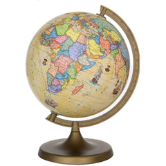 Glob Geografic Travel Harta Politica Rute Calatorie Celebre 22 cm
