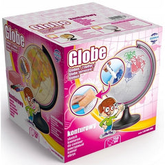 Glob Pamantesc conturat 4 Markere Burete Personalizabil
