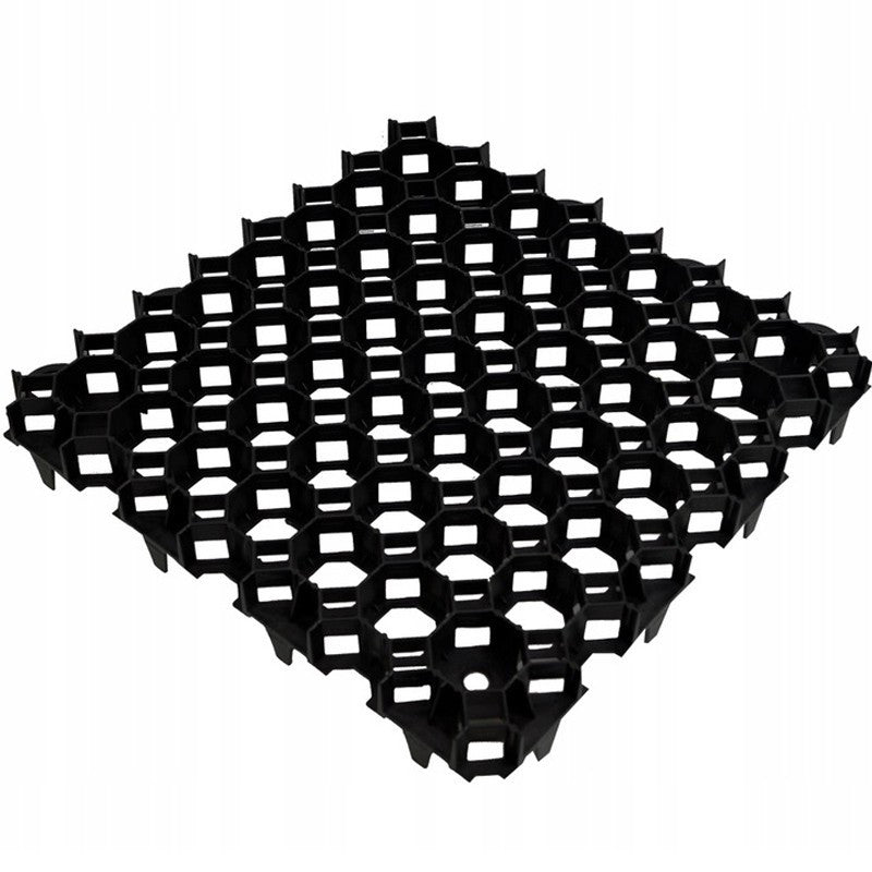 Grila parcare si terasamente 50 x 50 z 4 cm rezistenta 1000 tone negru